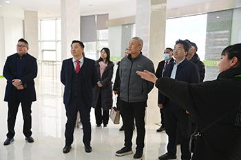 中国电信遂宁分公司领导一行莅临新葡的京集团3512vip集团参观和座谈